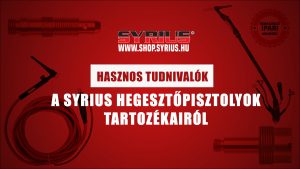 SYRIUS hegesztőpisztolyok réz kopótartozékai 1