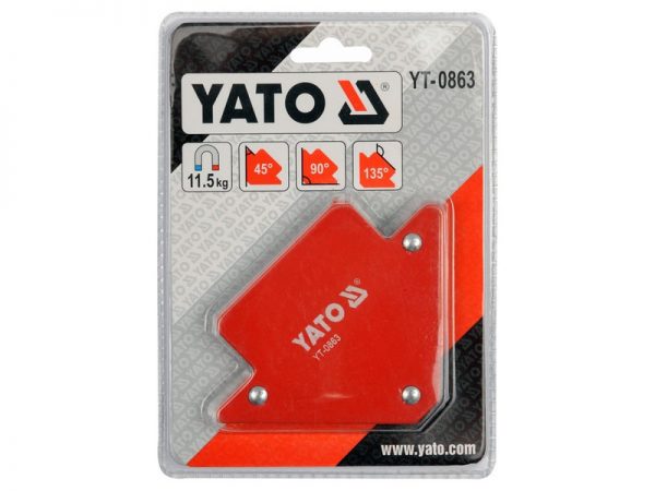 YATO hegesztőmágnes 82x120x13mm 1