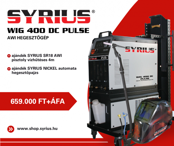 SYRIUS WIG 400 DC PULSE (akciós) 1