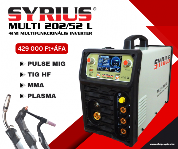 SYRIUS MULTI 202/52L multi gép AKCIÓS 1