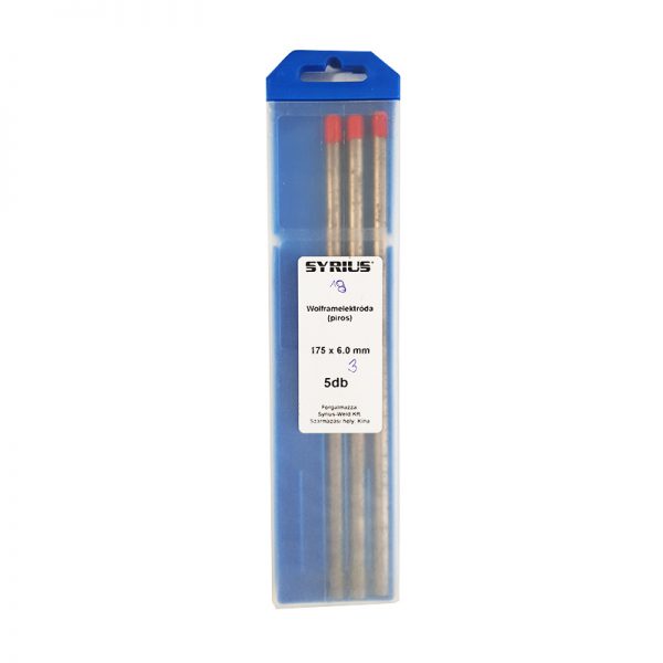 SYRIUS wolfram 6,0x175mm piros 1