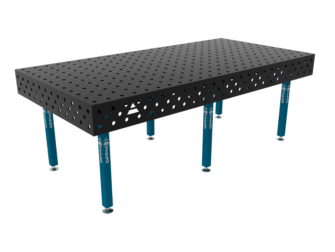 52 GPPH ECO 2400x1200mm hegesztőasztal 1