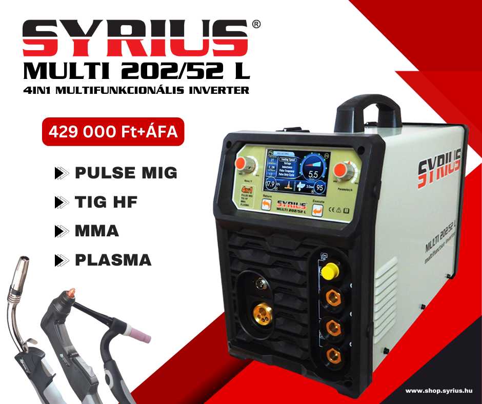 35939 SYRIUS MULTI 202/52L multi gép AKCIÓS 1