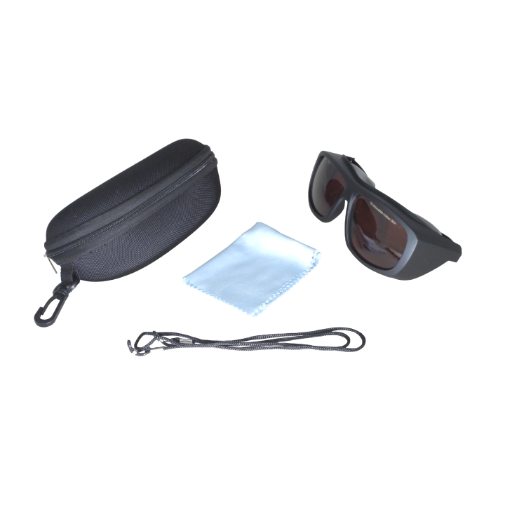 36856 SYRIUS lézervédelmi szemüveg OD5+(BARNA) 1